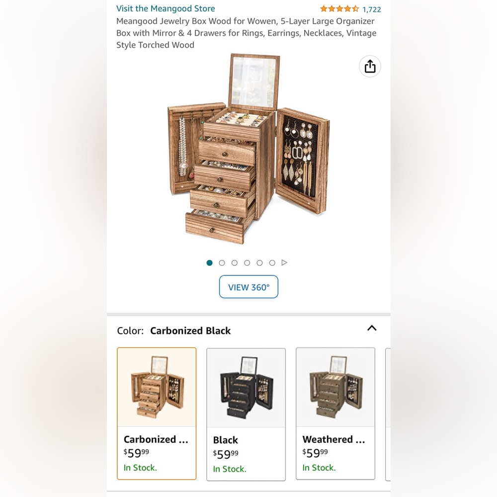 Jewelry chest